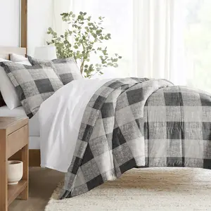 Gingham Down-Alternative Comforter Set Gingham Down-Alternative Comforter Set