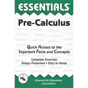 USED-Pre-Calculus Essentials (Essentials Study Guides) by Ernest Woodward (Paperback)