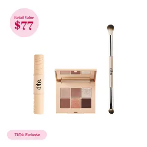 DIBS Beauty Everyday Eye Edit - TikTok Exclusive - Mini Mascara + Eyeshadow + Duo Brush Eye