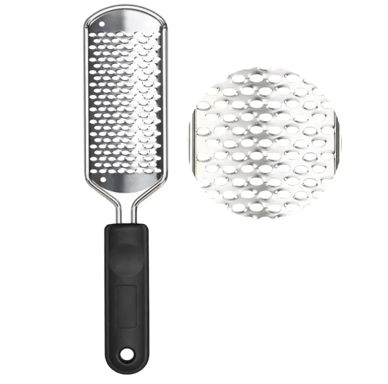 Professional Foot Files,Colossal Stainless Steel Detachable Foot Scrubber, Foot Scrub Supplies, Professional Pedicure Tools Washable and Reusable