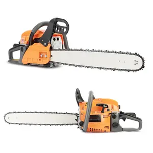 58CC 2-Cycle Gas Powered Chainsaw, 20 Inch Handheld Cordless Petrol Chain Saw for Tree Wood Cutting