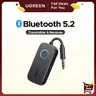 UGREEN 2-in-1 Model Bluetooth 5.2 Wireless Audio Transmitter-Receiver Adapter with Button, 3.5mm Headphone Accessories, Bluetooth Car Adapter, Compatible with Airpods/TV/MP3, Ideal for Flight Use, 24-Month Warranty,techvibes