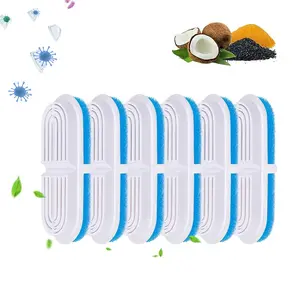 6/14/20 Pack Cat Water Fountain Filters,  2.2L/75oz Cat Water Fountain Replacement Filters, Suitable for Multiple Pet Water Fountains