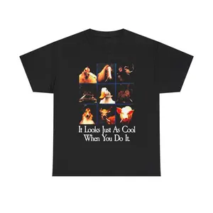 It Looks Just As Cool When You Do It - Unisex Heavy Cotton T-Shirt, Stylish and Comfortable Top, Perfect for Casual Wear, Great Gift for Anyone with a Sense of Humor Classic Fabric