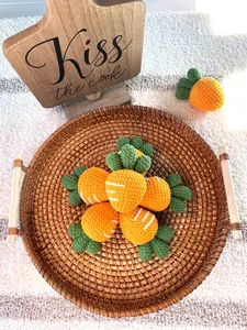 Amigurumi carrot keychain crochet carrot keychain handmade keychain for bag accessories amigurumi keychain for backpack decor