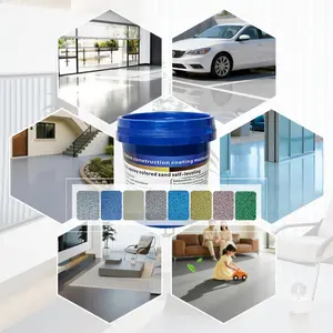 Floor Paint Marble-like Automatic Leveling and Smooth Mirror-like Effect