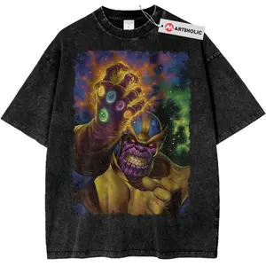 Thanos Shirt, MCU Avengers Comics Shirt, Vintage Tee 45736 1868
