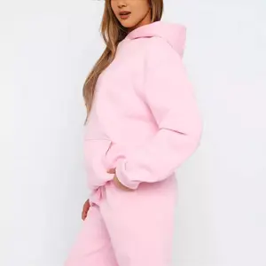 2024 European and American Autumn Winter Women's Two-piece Casual Hoodie Tracksuit Long Pants Set