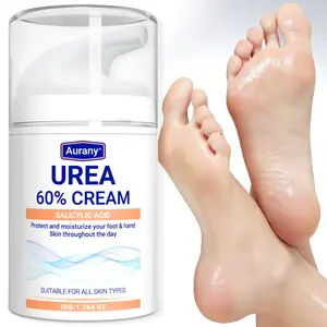 Urea & Salicylic Acid Foot Cream, Deep Moisturizing Foot Care Lotion, Exfoliating Foot Care Moisturizer for Dry Cracked Skin