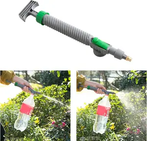 1pc Plastic Garden Sprayer - High Pressure Air Pump Manual Sprayer with Adjustable Nozzle - Garden Pump Sprayer - Hand Pump Sprayer Pressure Sprayer Top for Home Lawn Garden Watering Lawn and Garden Sprayers,summervibes