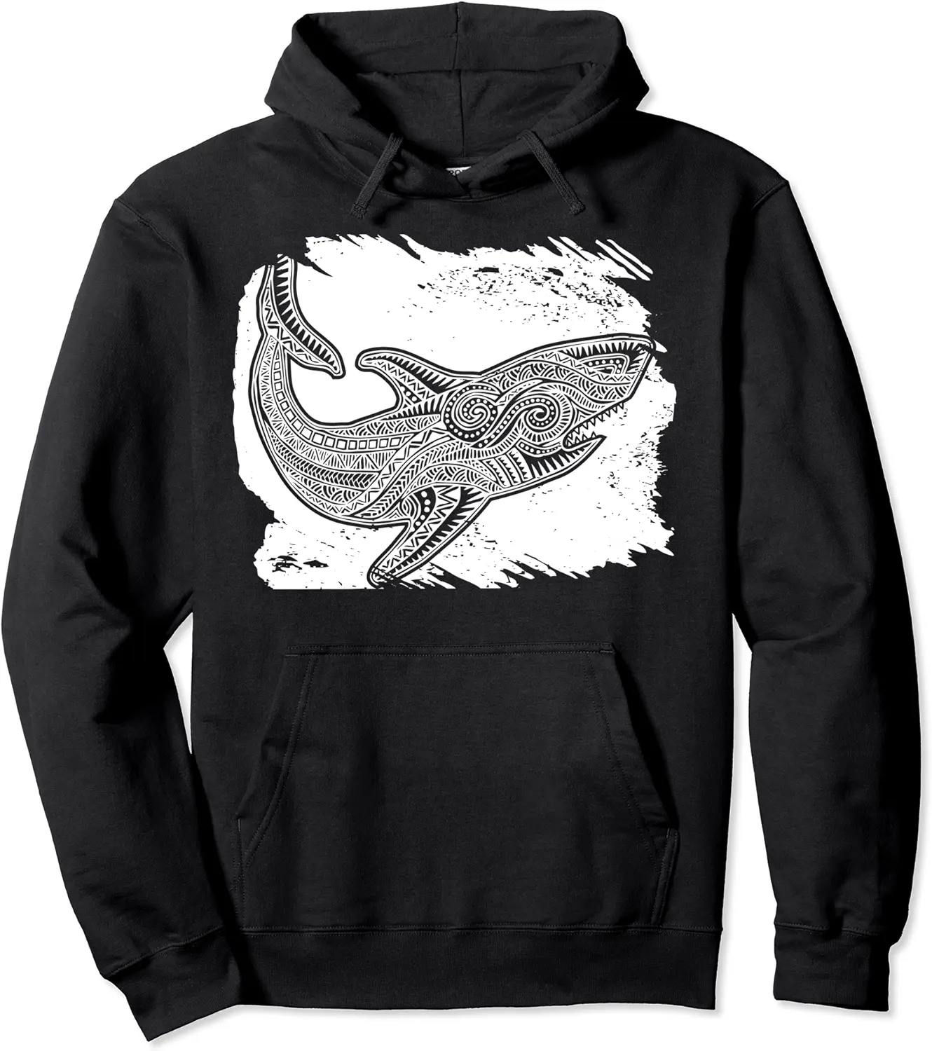 Shark Retro Culture Symbol Haka Maori Dance New Zealand Pullover Hoodie - Jessicabal Shop 43B09SLYPTRM