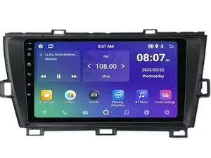 for Toyota Prius2010-2015 Radio Compatible with Wireless Carplay Android Auto TouchScreen Car Stereo Upgrade Bluetooth GPS FM/AM WIFI Navigation Backup Camera Multimedia Player