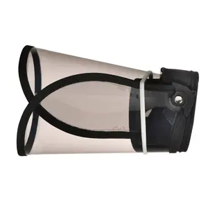 UPF 50+ UV Protection Face Shield – Roll-Up Sun Visor