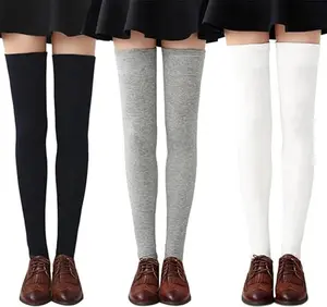 3 Pairs Extra Long Socks Long Boot Stockings Thigh High Socks for Women,for Home Outdoor Fitness,Tools & Hardware