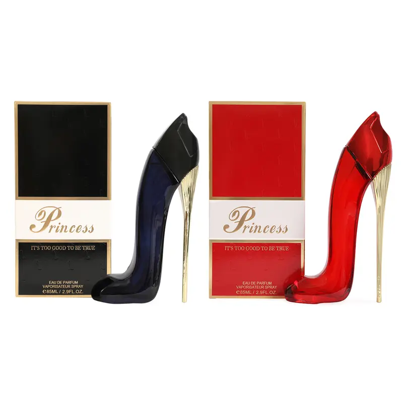 Bundle of Princess High Heels Black and Red Spray Perfume for Women Eau de Parfum 85ml
