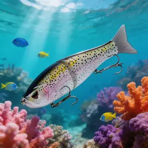 4.5in/0.65oz Pike Trout Glide Baits Minnow Hard Bass Fishing Lure. Glass minnow