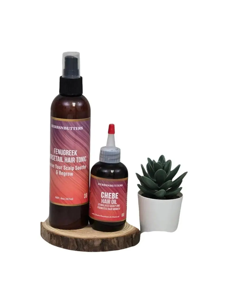Chebe Hair Mist & Oil Duo for Natural Hair – Hydration & Shine Set for 4C, Curly & Coily Hair | Dry Scalp Relief & Length Retention