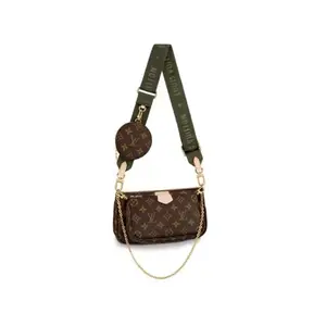 Pre-owned Louis Vuitton Multi Pochette Accessoires Monogram Shoulder Bag