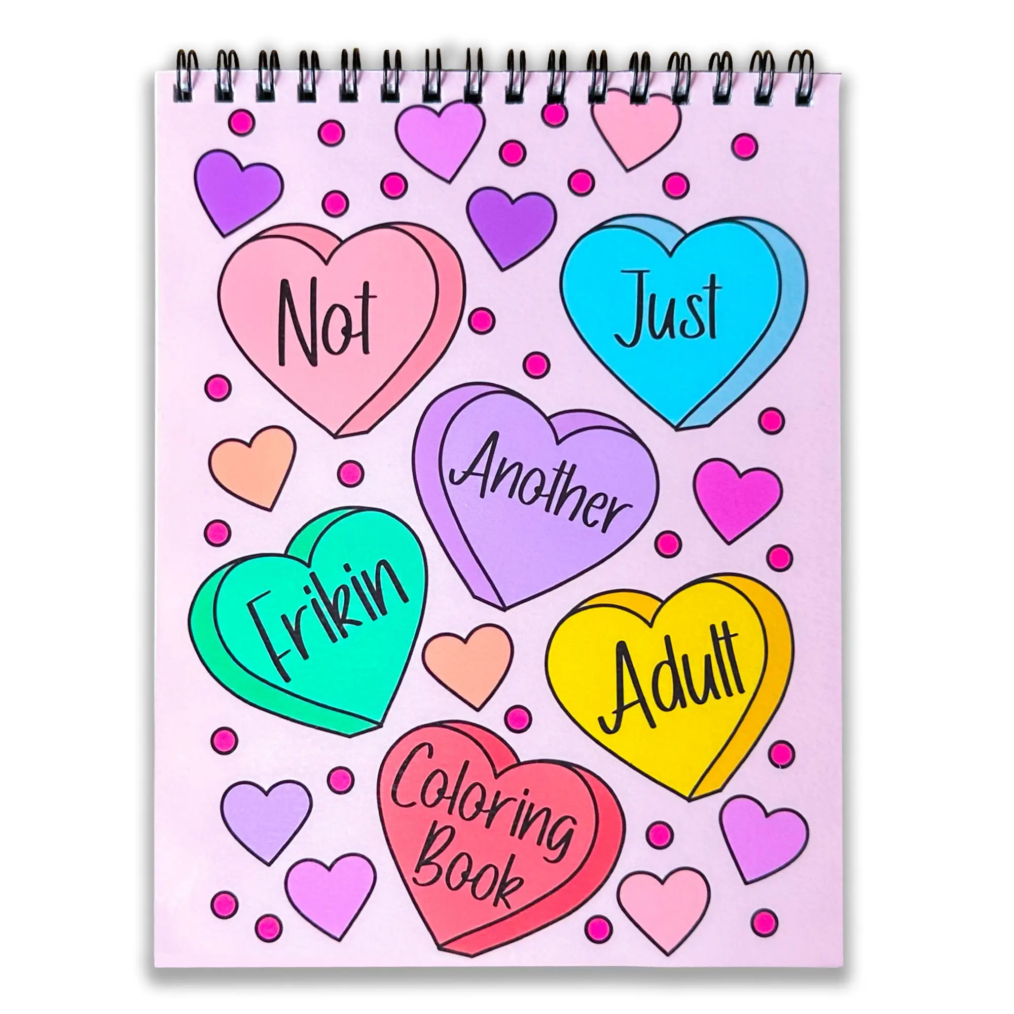 Not Just Another Adult Coloring Book - 8x10in - Adult Coloring Book - With 2.5in What the Duck Sticker