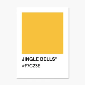 Jingle Bells  - Color Palette Sticker