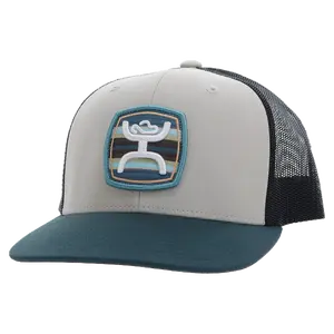 Hooey "Zenith" Serape Logo Tan & Black Snapback Hat 2424T-TNBK