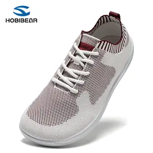 HOBIBEAR Barefoot Shoes for Men and Women | Wide Headbox | Mesh Casual Sports Shoes