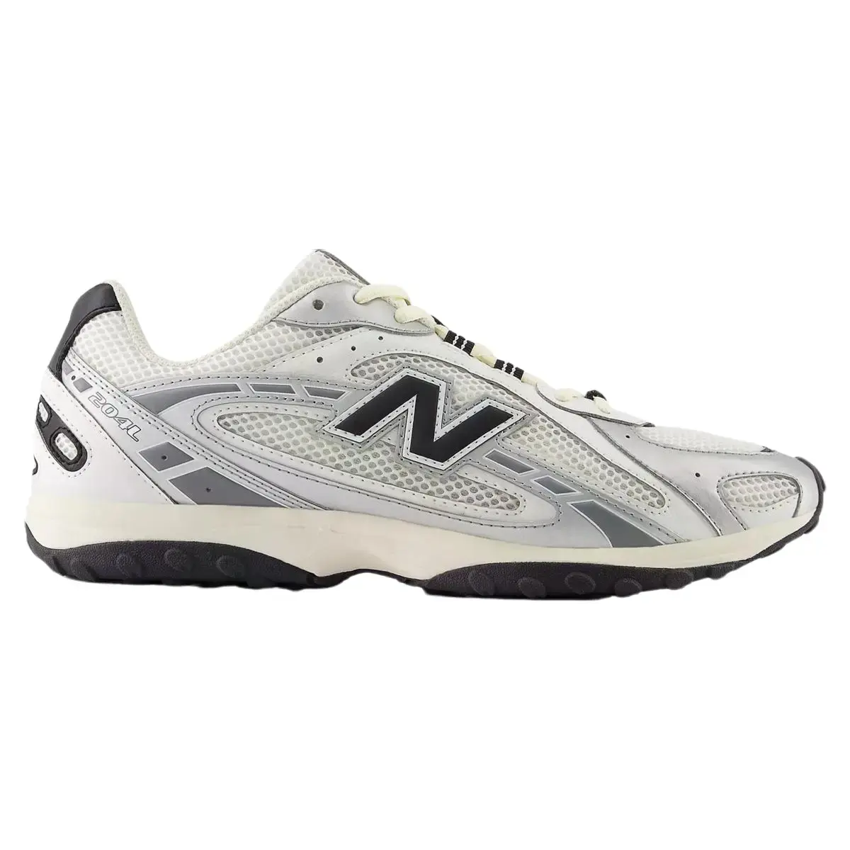 New Balance 204L Silver Metallic Black Men's Fashion Shoes New