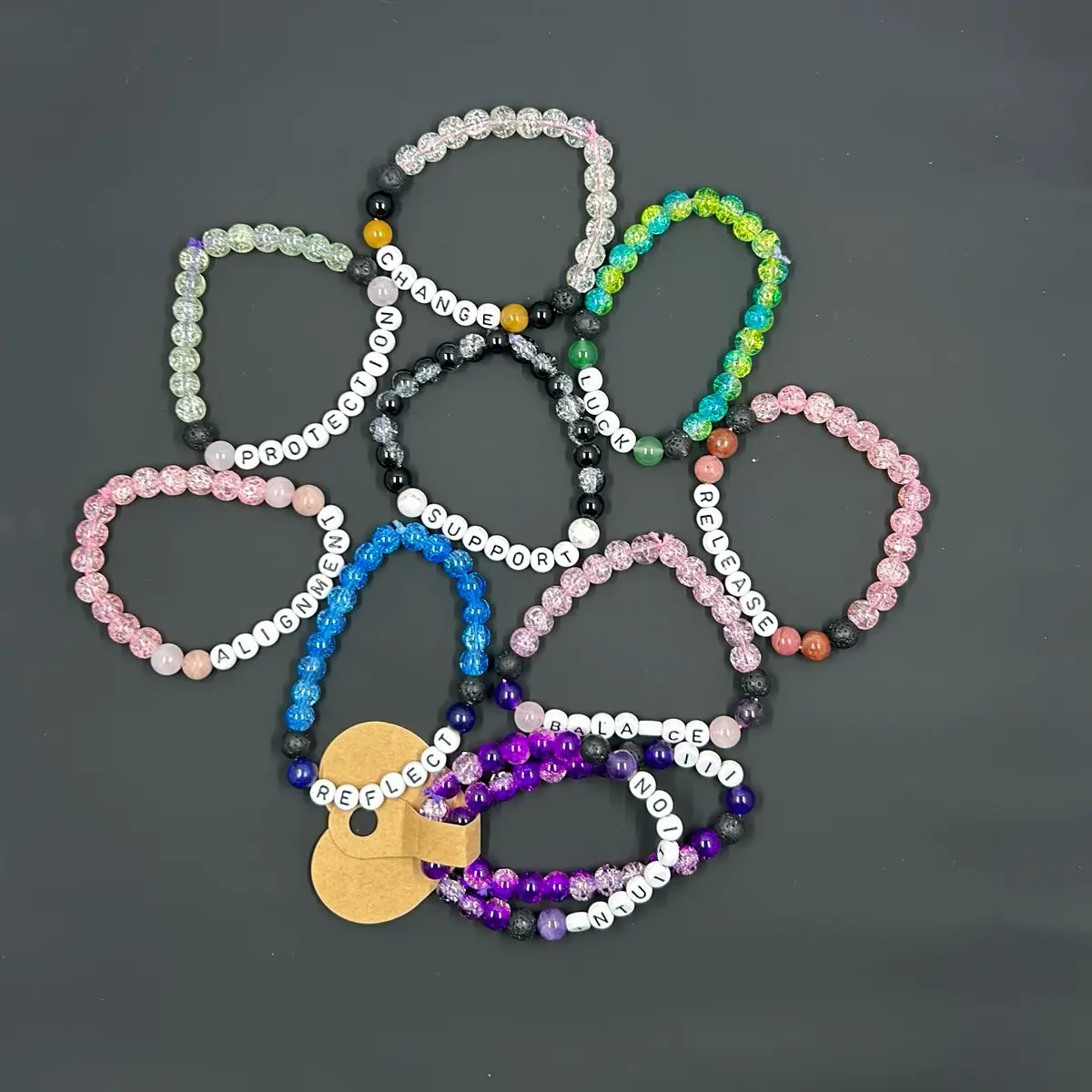 Angel number bracelet 2 pack