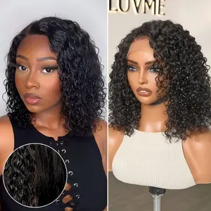 Special Deal | Wet and Wavy 5x5 Closure Pre-Cut Lace Water Wave Wig Glueless Side Part Human Hair Wig Breathable Cap
