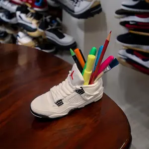 sneakerhead shoe pencil holder - gift - desk decor
