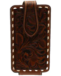 Ariat Men's Men'S Cell Phone Case Tooled Wallet - A0601902