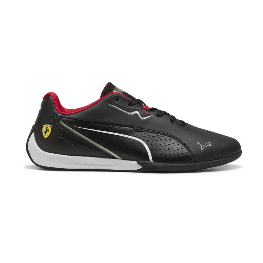 PUMA Mens Scuderia Ferrari Drift Cat 11 Lace Up Sneakers Shoes Casual - Black PUMA Mens Scuderia Ferrari Drift Cat 11 Lace Up Sneakers Shoes Casual - Black