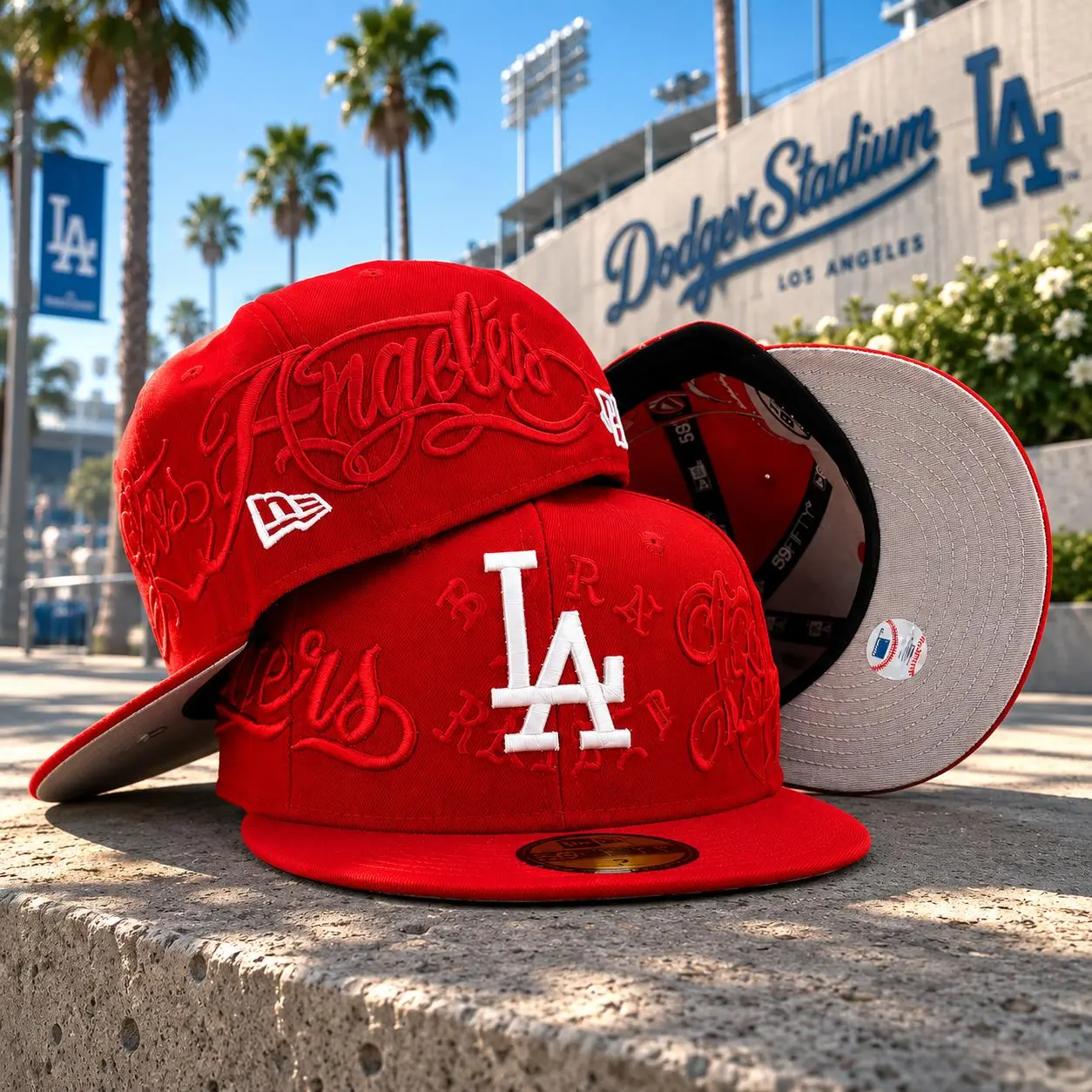 New Era Los Angeles Dodgers Born x Raised 59FIFTY Fitted Cap – Premium Embroidered MLB Baseball Hat