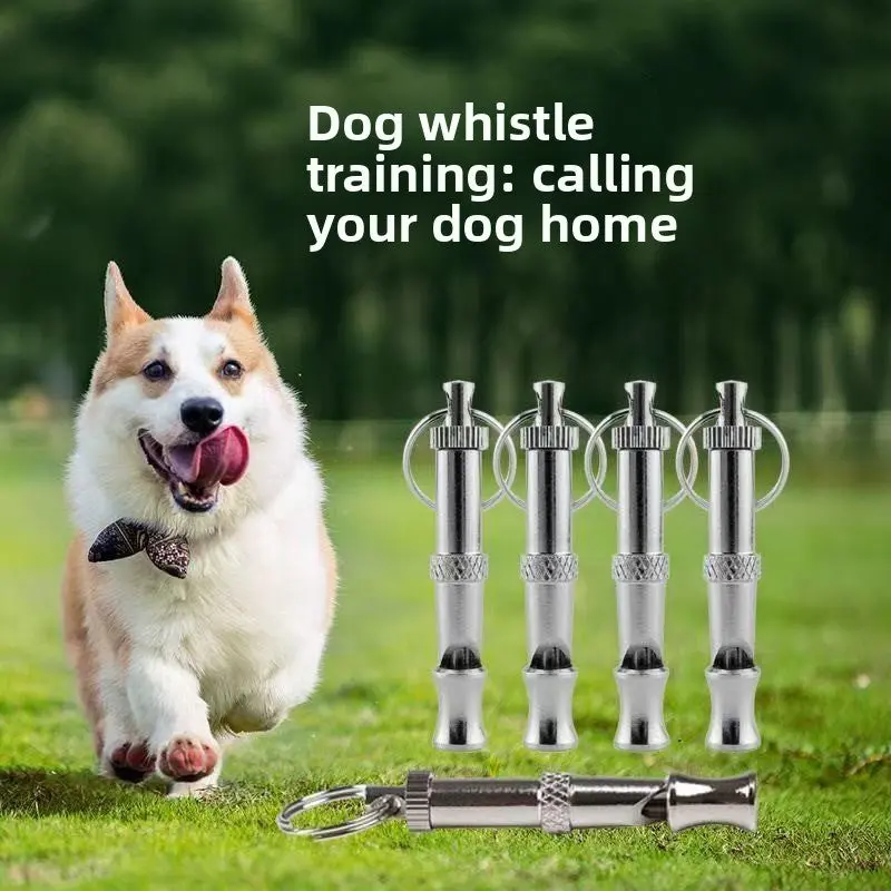 Metal Ultrasonic Dog Training Whistle