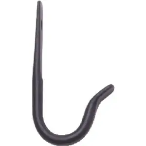 Panacea 89403 Black Forged Steel J Hook With Screw, Fishing Hooks