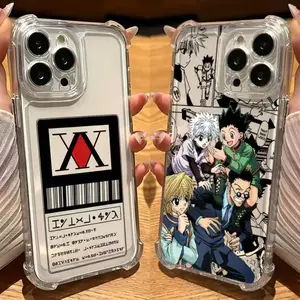 Anime HUNTER × HUNTER Phone Case for iPhone 17 16 15 14 13 12 11 Pro Max Air X XR XSMAX Shockproof Transparent Cover Smartphone Cellphone Protection Protective Casing