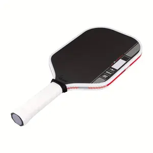 Ben Johns Pro IV 16mm Pickleball Paddle - T700 Carbon Fiber Surface, Honeycomb Core Shock Absorption, Anti-Slip Handle & Noise Reduction Design, Ultra-Light Durable Rotating Edge Strips, Fashion Sports Style, Carbon Fiber Weave[CZ].