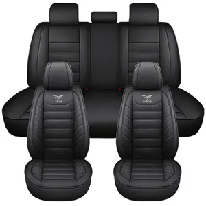 All-Season Faux Leather Car Seat Covers - Universal Fit, Durable & Comfortable, Easy to Clean, Perfect for Any Vehicle