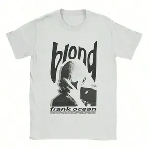 2026Fashion-Franks Rapper Ocean Women Clothing Tee Shirt Homme New In Top Short Sleeve Round Neck Printing Pullover T-Shirts  Matching  Tops,White Tops,Valentines Day Outfit,Mardi Gras,Summer Tops,  For Women,Valentine Outfits For Women