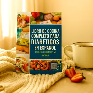 LIBRO DE COCINA COMPLETO PARA DIABÉTICOS En Español / Diabetic Cookbook in Spanish (Spanish Edition) Paperback