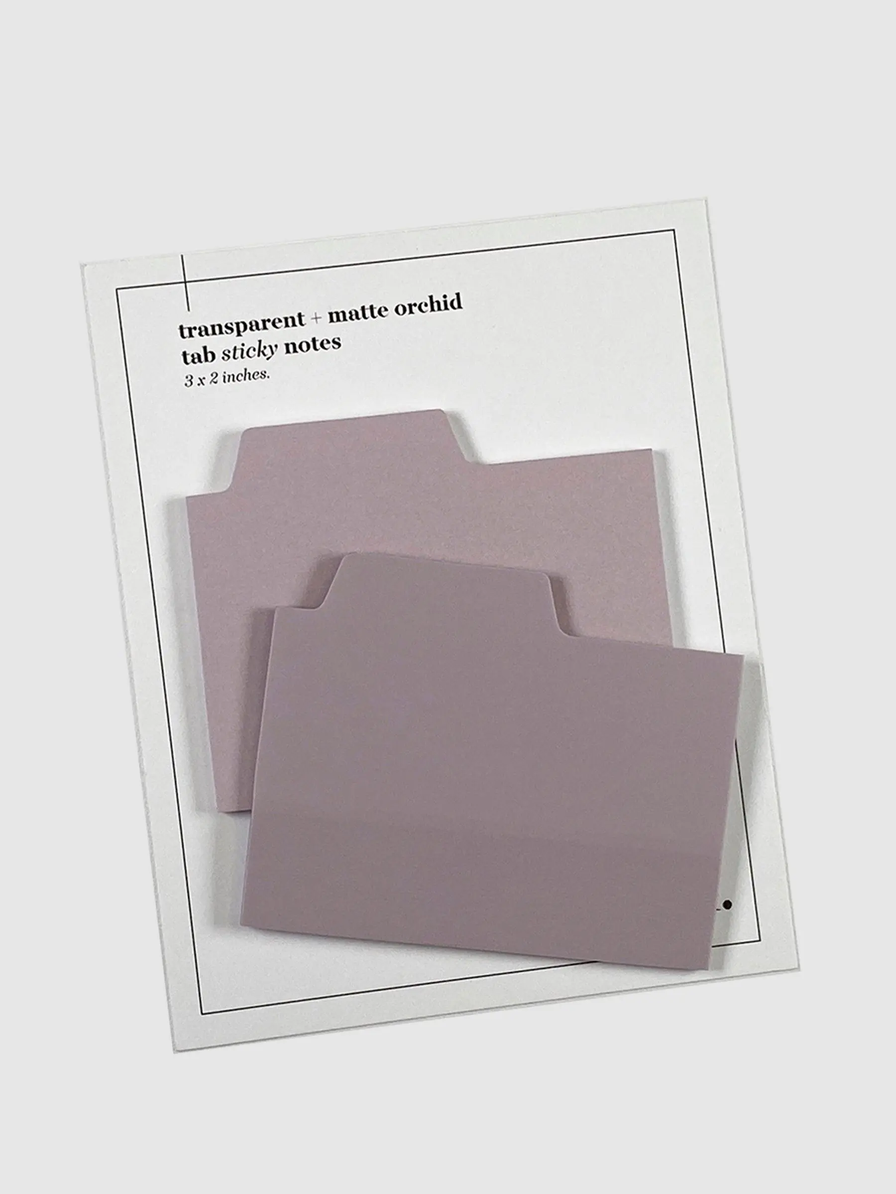 Blank Tab Sticky Note Set