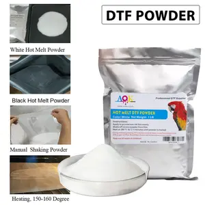 DTF Powder Hot Melt Adhesive Mini Particles 1LB Transfer Adhesive Powder DTF Hot Melt Adhesive Powder for All DTF and DTG Printers, 450g - 16oz