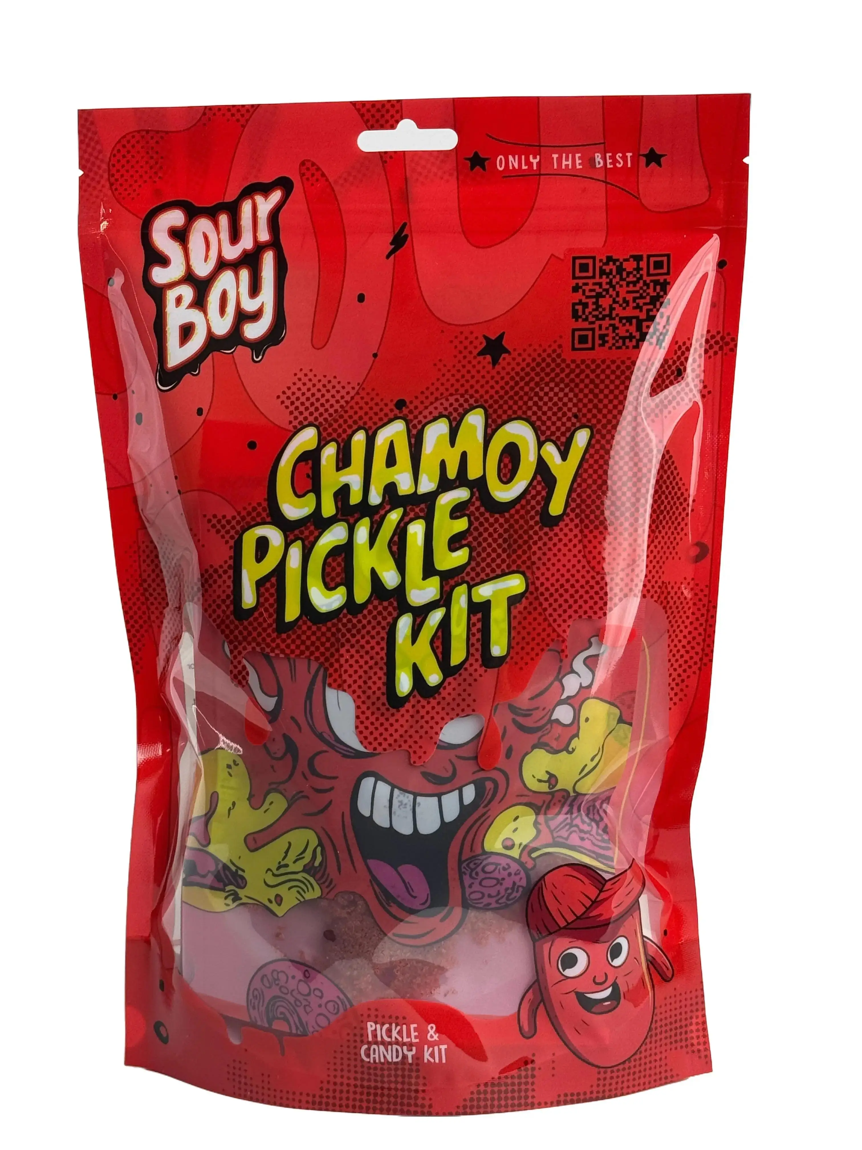 Sourboy Chamoy Pickle Kit Candy Snack bag