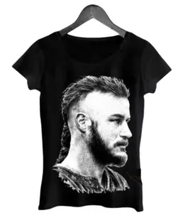 Ragnar Lothbrok Graphic T-Shirt – Viking TV Series-Inspired Apparel