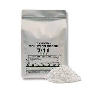 Supply Solutions 7/11 7-0-0 Water Soluble Fertilizer 7% Nitrogen 11% Calcium Plant Food for Vegetable Fruit Crops 1lb Easy Efficient Feeding