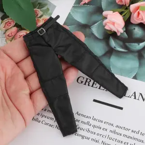 1/12 Miniature Male Doll Pants with Belt for 6\\\'\\\' Action