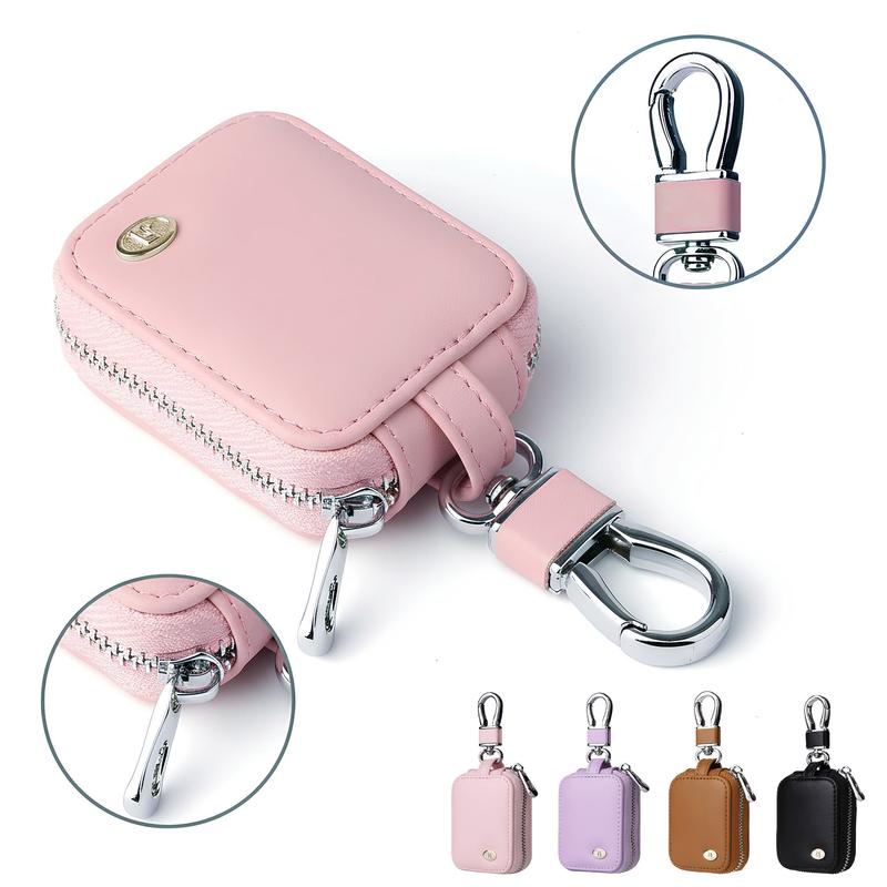 Universal PU Leather Case for AirPods 1/2/3/4/Pro, Wireless Earphone Protective Case, Dustproof & Anti-scratch Travel Wireless Earbuds Bag, Audio & Video Accessories