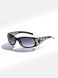 Laser Printed Leg Sunglasses with Rhinestones, Unique Trendy Style, Fashion Versatile Eyewear for All Seasons