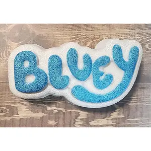 Blue Dog bath bomb,blue heeler,blue dog,bath bomb,kids tv,cartoon,kids gift,party favor,dog,kids party favor,bath fun