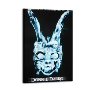 Donnie Thriller Darko Science Fiction Psychological Movie (6) Posters Room Aesthetic Canvas Wall Art  for Teen and Girls Dorm Decor Abstract Wall Art Colorful  Prints Aesthetic Room Decor